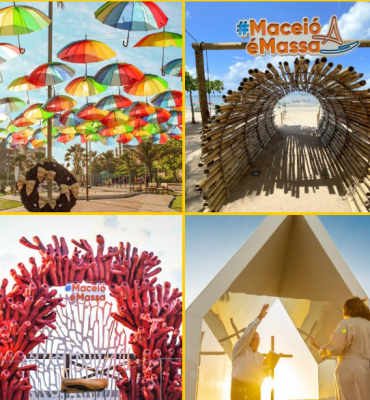 Pontos instagramáveis para conhecer em Maceió.